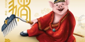 ‘Pigsy’ from 16th century Chinese fairy tale stars in Lunar New Year postage stamp