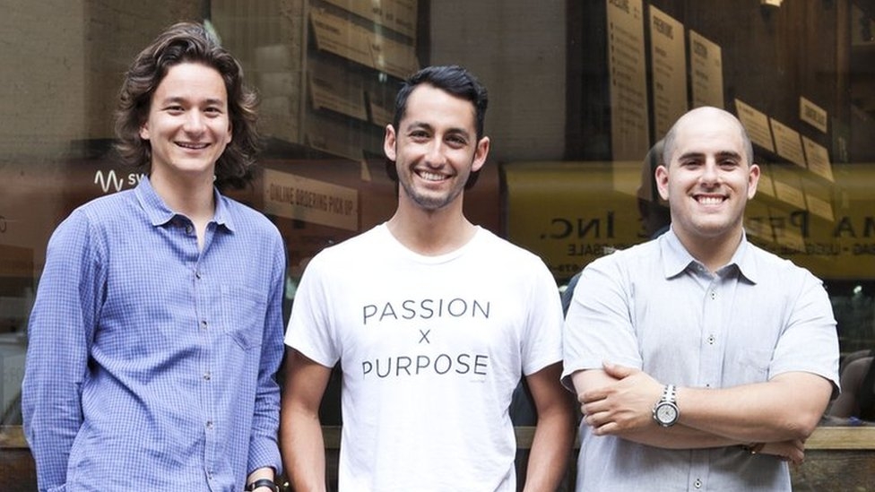 The three friends behind a $1bn healthy fast-food firm