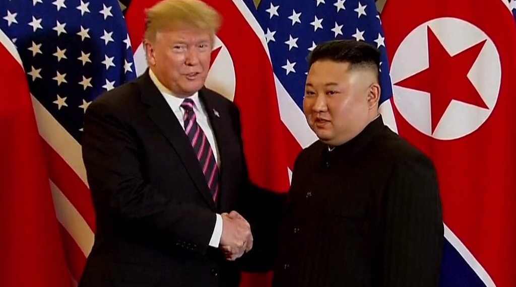 Trump and Kim meet for Vietnam summit