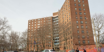 Bronx man shot in the eye as he looks through peephole — police