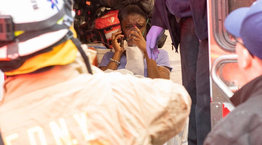 Three people suffer life threatening injuries from carbon monoxide leak in Brooklyn apartment building, eight others hurt