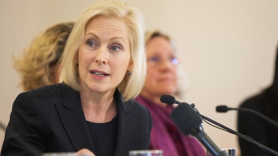 US election race: Gillibrand launches presidential bid