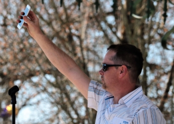 Rally Against Temporary Modular Housing Shelter in Maple Ridge