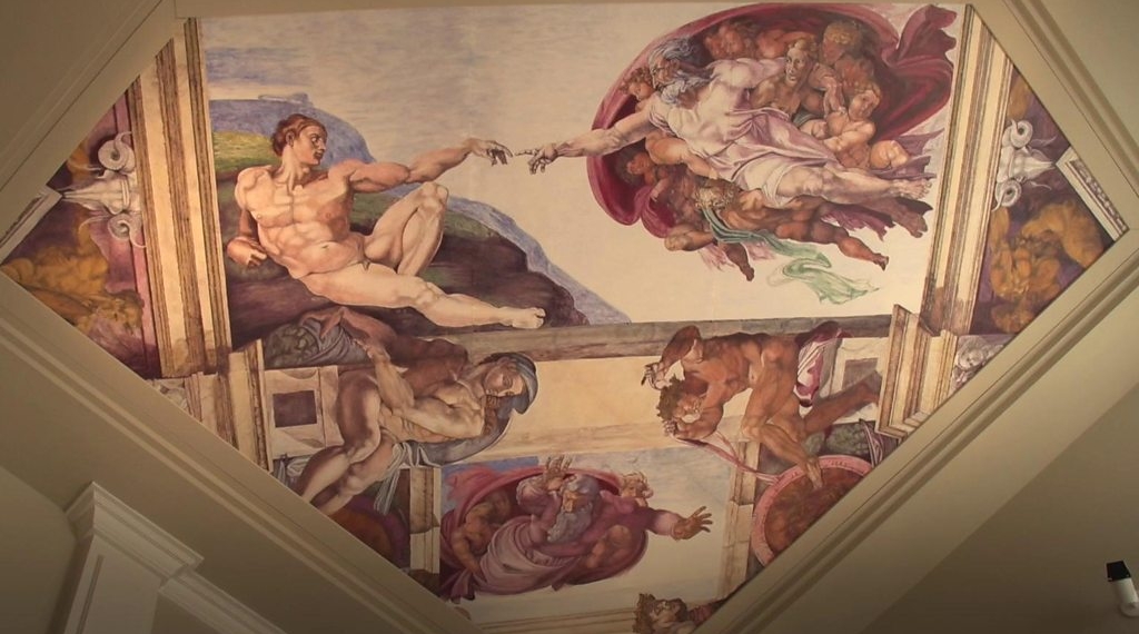 Having the Sistine Chapel in your living room