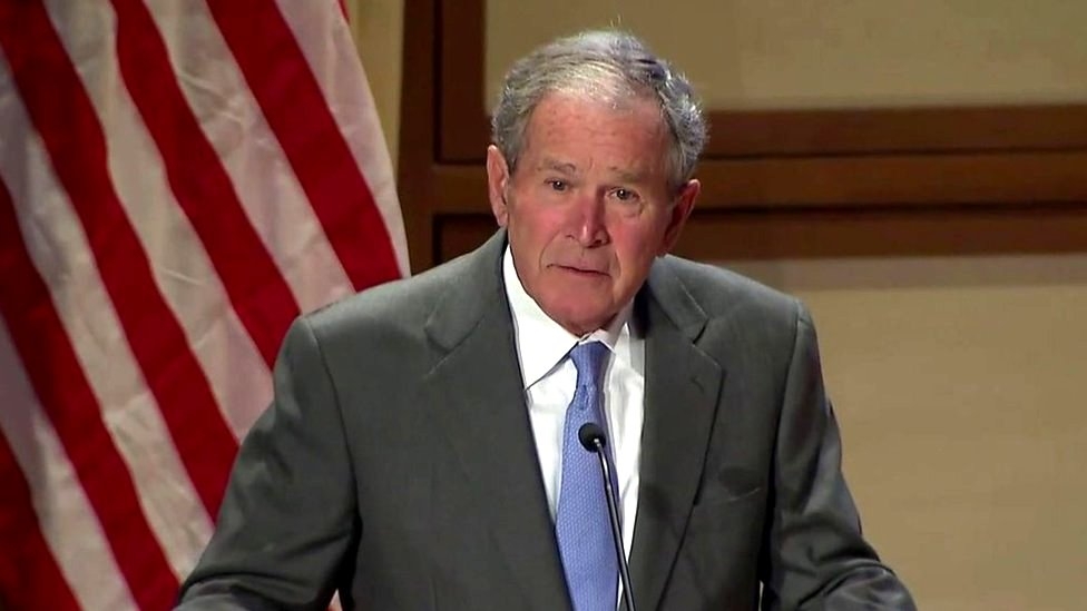 George W Bush: ‘Immigration is a blessing and a strength’
