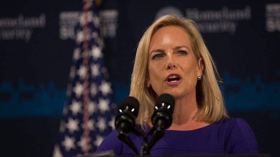Kirstjen Nielsen: Walking a tightrope working for Trump