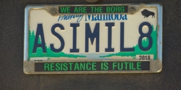 ‘Knee-jerk reaction’ to ASIMIL8 licence plate contravenes right to freedom of expression, lawyer argues