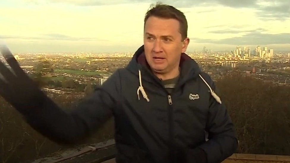 BBC Breakfast presenter Matt Taylor in on air mishap