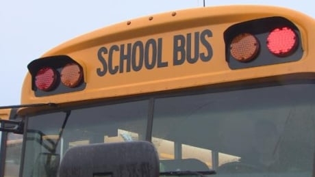 Truck driver, passenger seriously injured after school bus rear-ended in southern Alberta