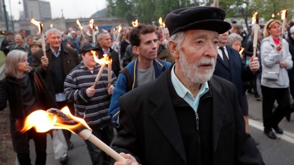 Auschwitz victim Jane Haining honoured at Hungarian march