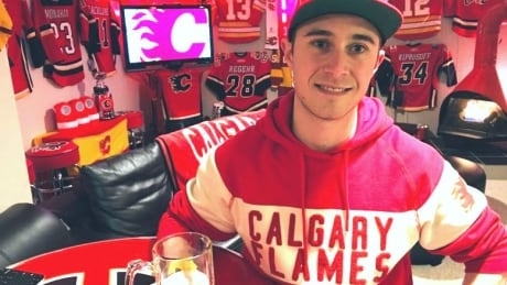 Superfan turns basement into ultimate Flames party room with mini JumboTron