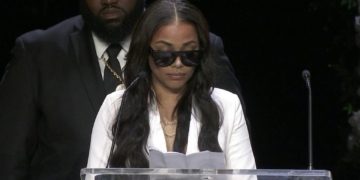 Nipsey Hussle memorial: Lauren London pays tribute to rapper