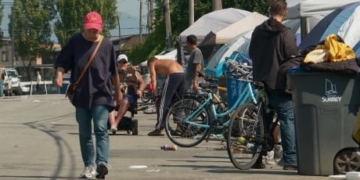 Surrey cleaned up its ‘Strip’ — and former mayor has some advice for Maple Ridge about homeless camps