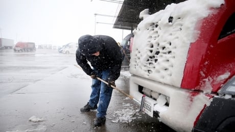 Bomb cyclone storm hammering central U.S., disrupting travel
