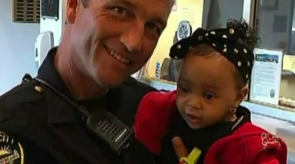 Bodycam footage shows California police officer saving infant