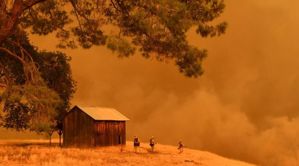 Citizen firefighters combat blazes in California’s ‘forgotten canyon’