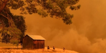 Citizen firefighters combat blazes in California’s ‘forgotten canyon’