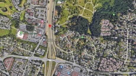 Southbound lanes of Pat Bay Highway closed after cyclist, vehicle collision