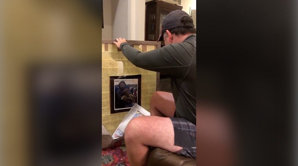 Daughter frames stepfather’s inspiring messages in touching gift