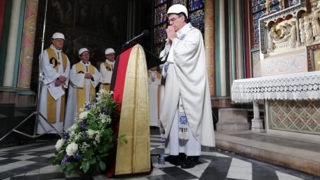 Notre-Dame celebrates 1st Mass since devastating April fire