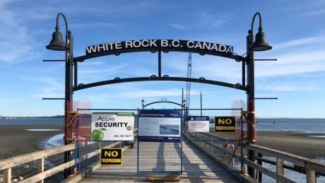 Damaged White Rock pier 100 planks closer to being rebuilt