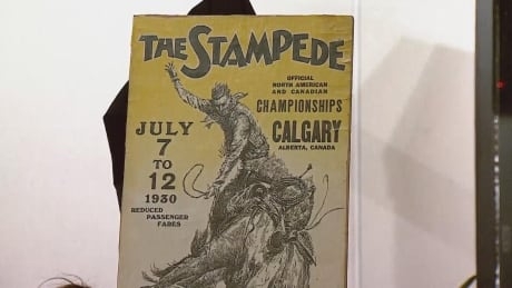 Calgary Stampede unveils long-missing 1930 poster