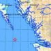 No tsunami expected after quake off Vancouver Island