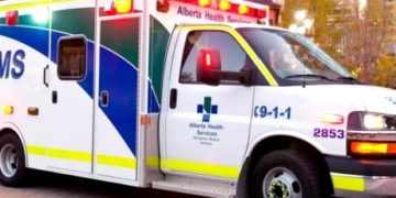 Part of Stoney Trail closed after woman hit trying to cross freeway