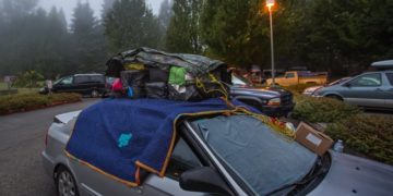 Parking spots for the homeless in Seattle, finally. But at a thousand bucks a month?