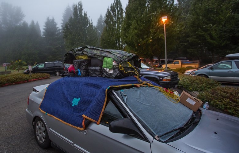Parking spots for the homeless in Seattle, finally. But at a thousand bucks a month?