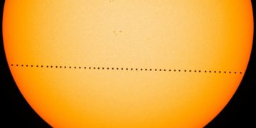Mercury putting on rare show Monday, parading across the sun