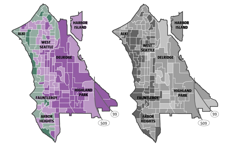 What are the political lines in your Seattle neighborhood? See where council candidates did best, worst.