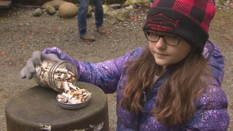 12-year-old petitioning for Canadian ban on plastic cigarette butts