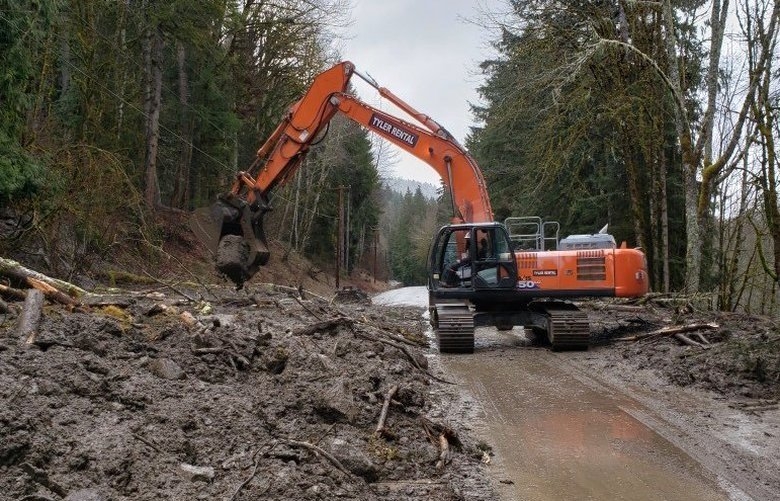 Months of repair work ahead after landslides slammed Washington roads during intense storms