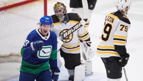 Toffoli nets pair as Canucks roll past Bruins with 9 goals