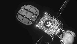 Satellite almost on empty gets new life after space docking