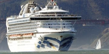 Cruise ship is held off California coast for coronavirus testing