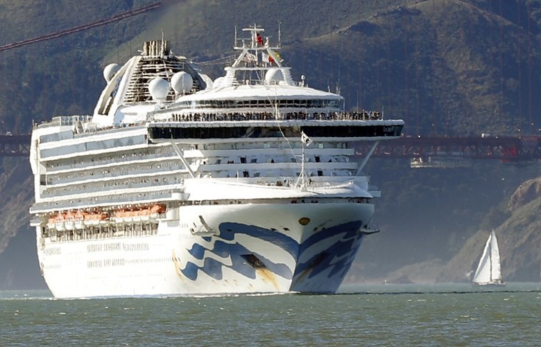 Cruise ship is held off California coast for coronavirus testing