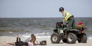 Local officials protest governor’s decision to reopen beaches in hard-hit Georgia