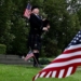 Bagpipes mark Memorial Day