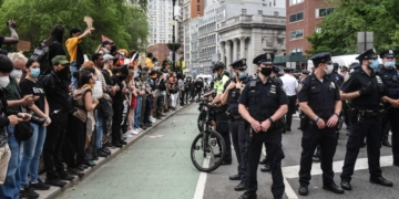 NYC protestors angry over George Floyd’s death were ‘bent on confronting the police,’ NYPD Chief Terence Monahan says