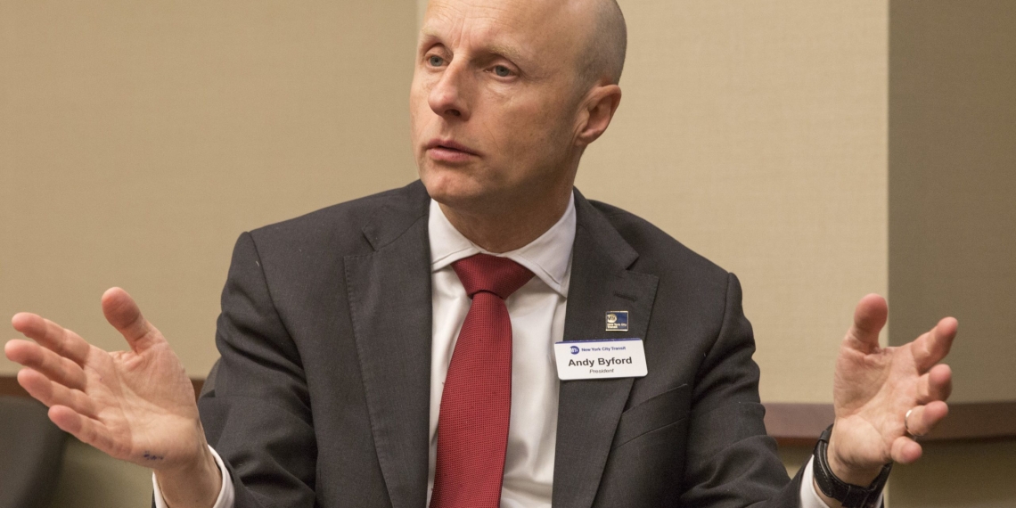 Former NYC Transit chief Andy Byford to run London’s sprawling transportation systems