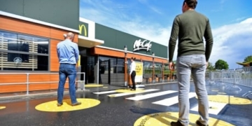 See McDonald’s new European restaurant for the coronavirus era