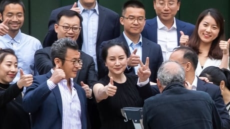 Premature victory lap? Meng Wanzhou poses ahead of momentous court decision