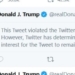 Trump tweet about Minneapolis protests slapped with Twitter warning