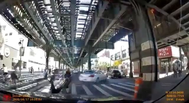SEE IT: Dashcam captures shocking car crash in Bronx