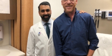 Misdiagnosed dad back on his feet after two years, looking forward to getting back on his bicycle