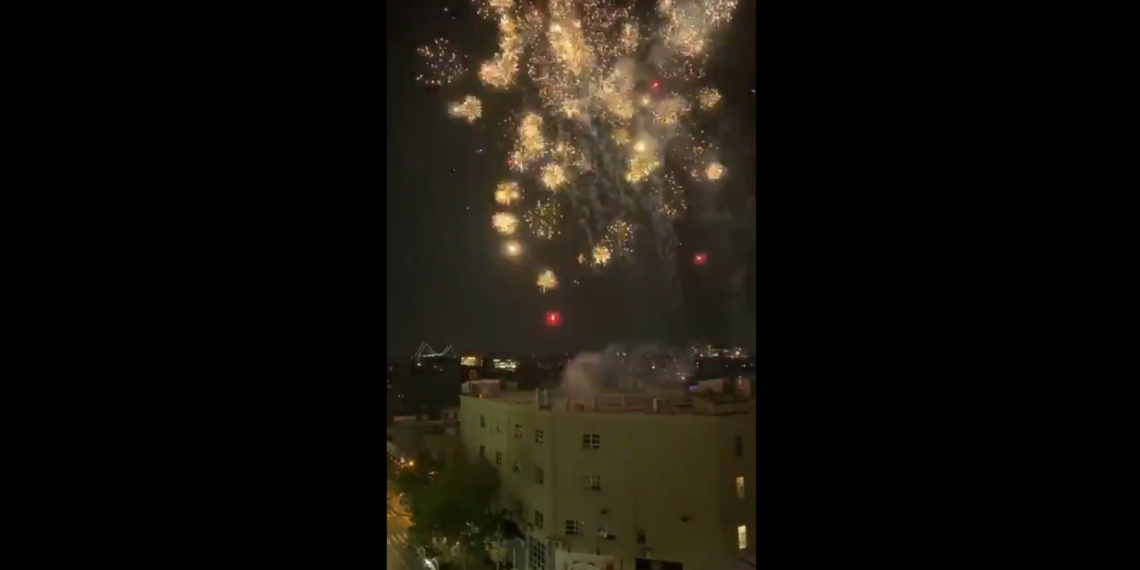 SEE IT: Man throws lit firework at sleeping victim in Harlem while others watch and record with their phones