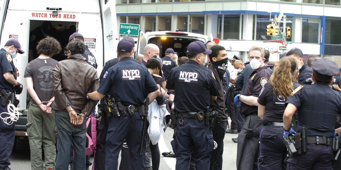 Legal Aid sues NYPD, saying 108 people are locked up after protests more than a day without seeing a judge