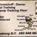 B.C. gym owner faces backlash for ‘straight pride’ graphic on business card